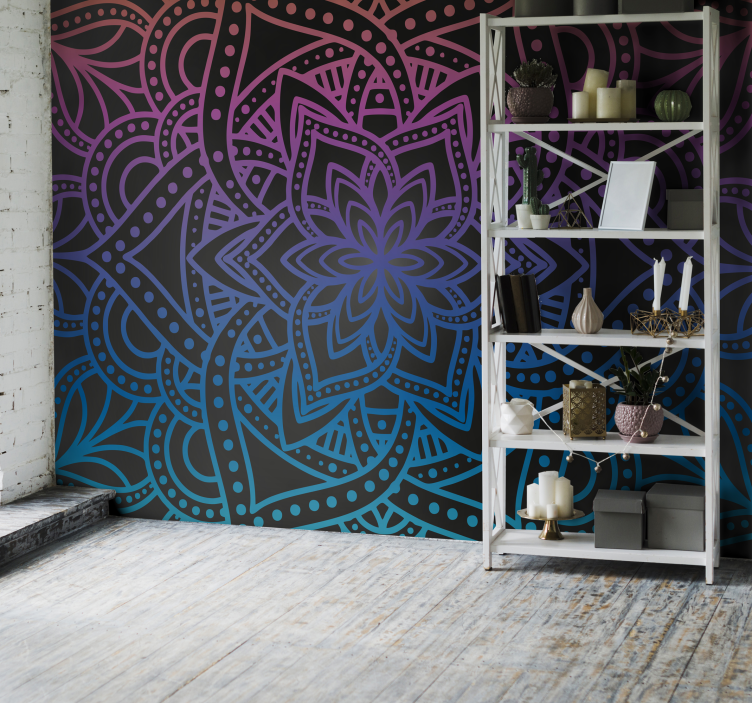 Foto tapete mandale zamršenost mandale - TenStickers