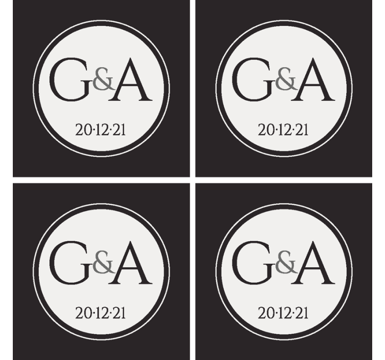 Personalizirani klasični vjenčani podmornica - TenStickers