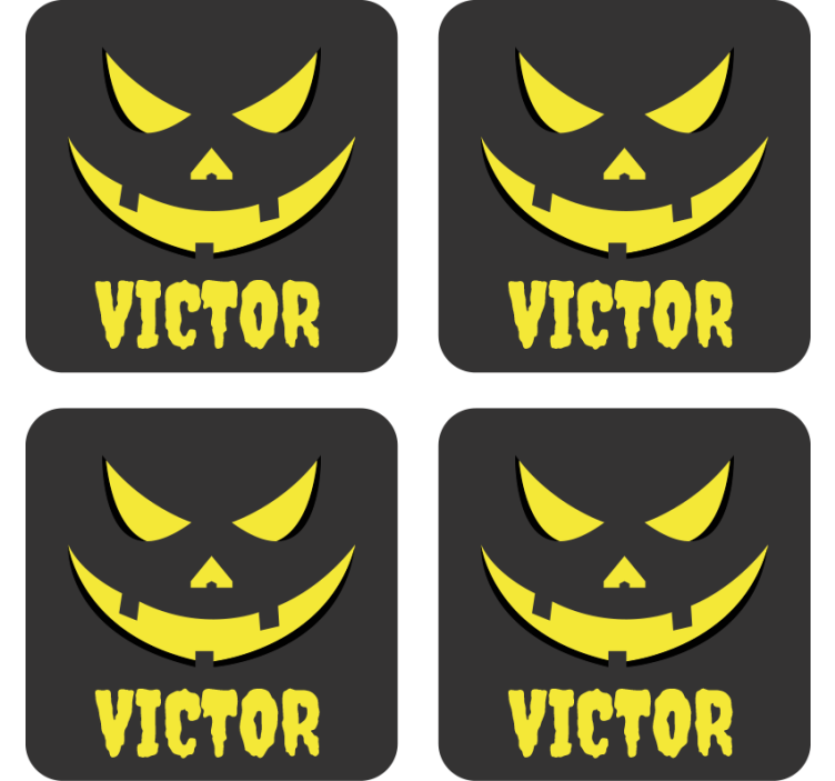 Personalizirani podmetač za bundeve halloween - TenStickers