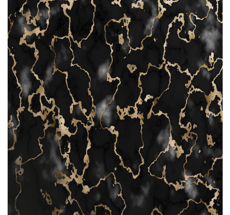 Marmor crni uzorak moderna podmetač za čaše - TenStickers