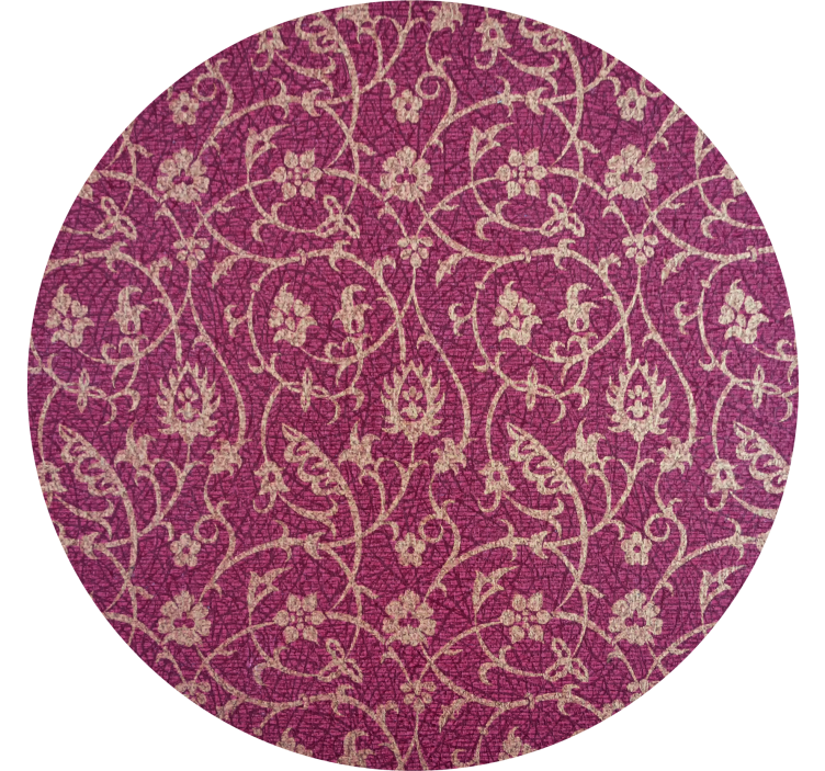 Podmetač za čaše s cvjetnim motivom - TenStickers