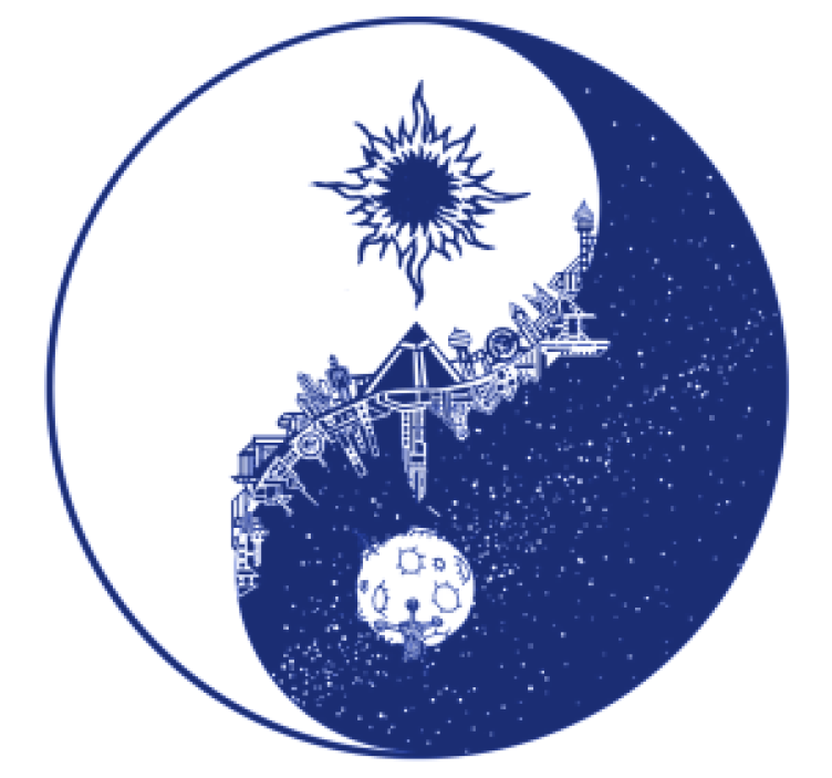 Prostirke za pivo s nebeskom kozmičkom scenom - TenStickers