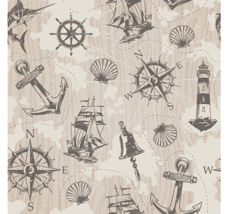 Sidra na drvenim daskama uzorak teksture podmetač - TenStickers