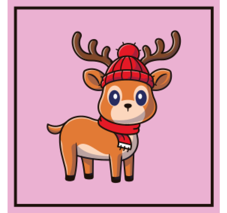 Podmetač za noć vještica slatki sob s maramom - TenStickers