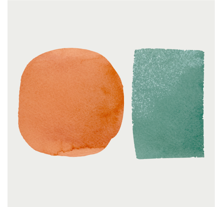 Podmetač za čaše u apstraktnim oblicima - TenStickers