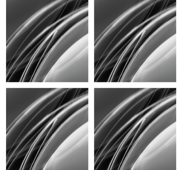 Podmetač za čaše s apstraktnim valnim uzorkom - TenStickers