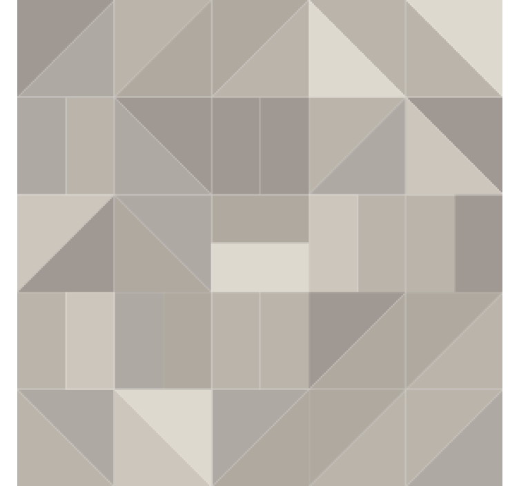 Podmetač za čaše s geometrijskim trokutastim motivom - TenStickers