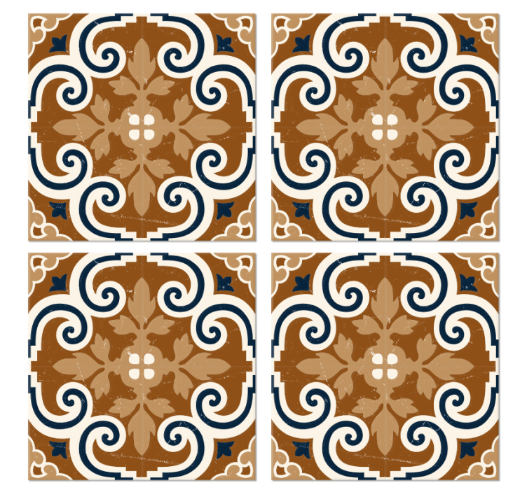 Podmetači za pločice u cementnom stilu - TenStickers