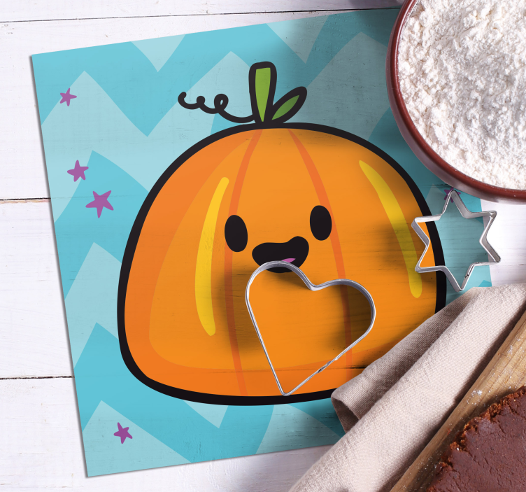 Bundeva halloween piće podmetač za čaše - TenStickers