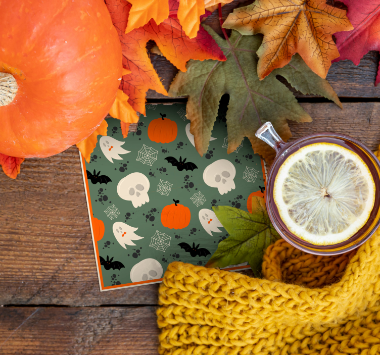 Bundeve, duhovi i pauci noć vještica podmetač - TenStickers