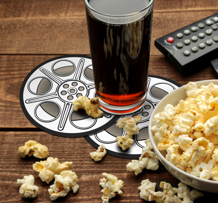 Kino film roll vintage podmetač - TenStickers