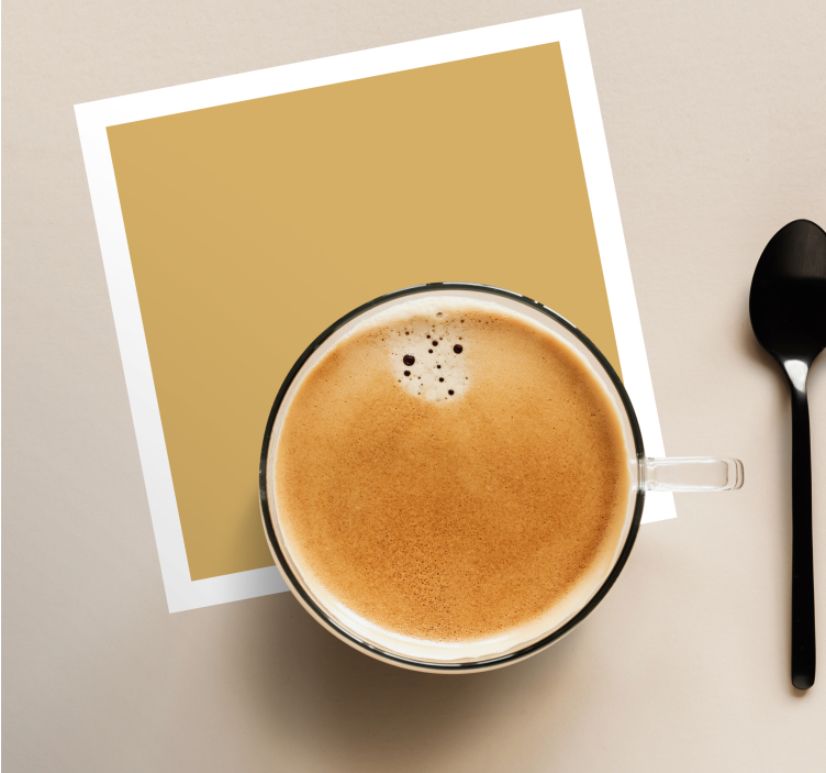 Oker boje moderni podmetač - TenStickers