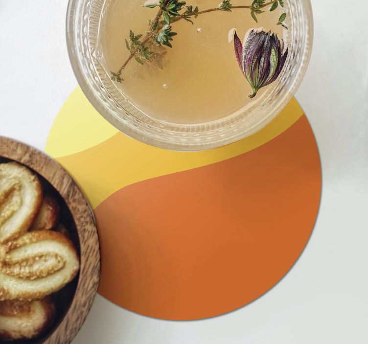 Podmetači za sunčanje iz šarenih valova 70-ih - TenStickers