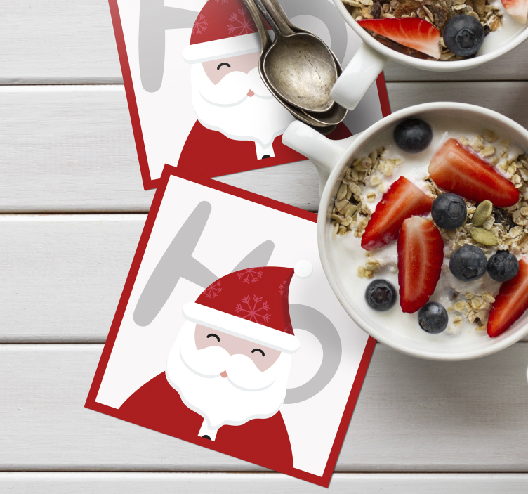 Santa claus i hohoho piju podmornice - TenStickers