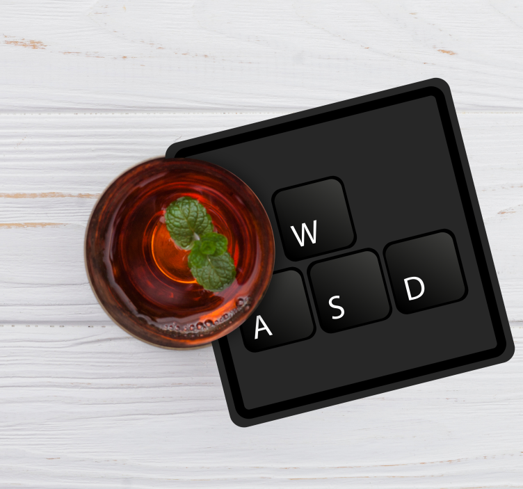 Tipke na tipkovnici jednobojni štreberski podmetači - TenStickers