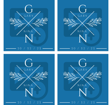 Personalizirani podmornica za vjenčanje sa vašom slikom - TenStickers