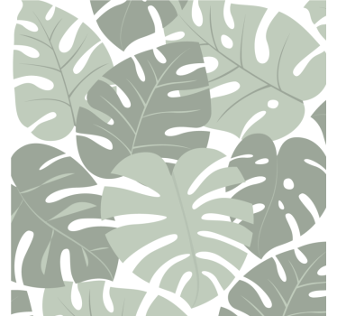 Podmetač za čaše s uzorkom monstera lišća - TenStickers