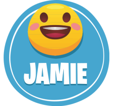 Podmetač za čaše prilagodljiv s personalizacijom smajlića - TenStickers