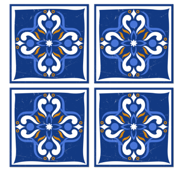 Klasični mediteranski podmetač s pločicama - TenStickers