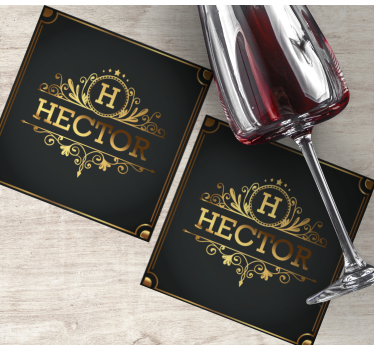 Elegancija personalizirane prostirke za pivo - TenStickers