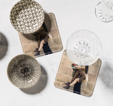 Par fotografija prilagođeno podmetače - TenStickers