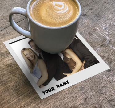 Polaroidni okviri personalizirane prostirke za pivo - TenStickers