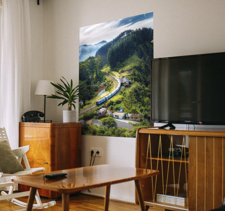 Krajolik plakat za vlak - TenStickers