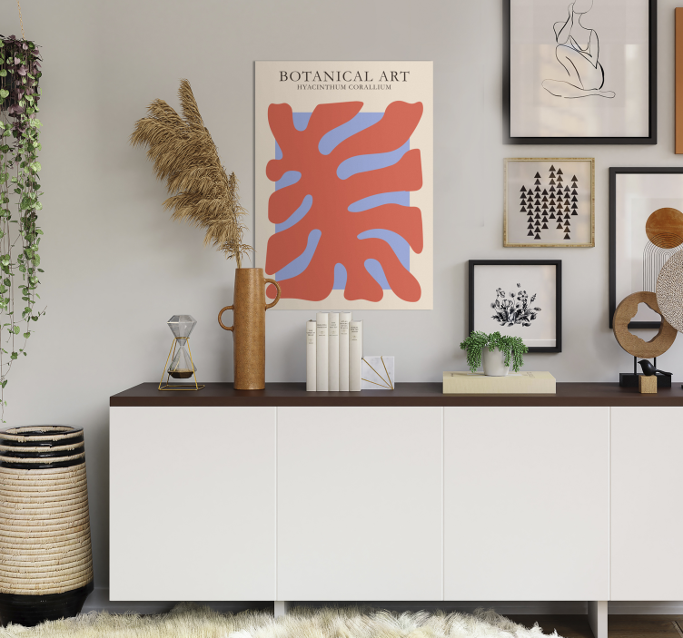 Koraljni dizajn plakata - TenStickers