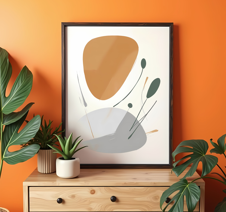 Poster apstraktna umjetnički poremećaj - TenStickers