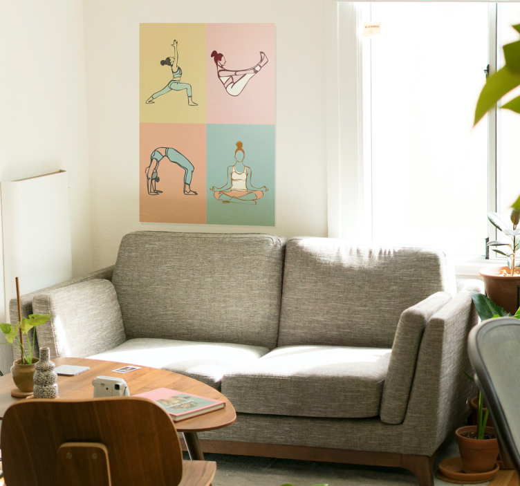 Poster druge sport yogaJoga - TenStickers