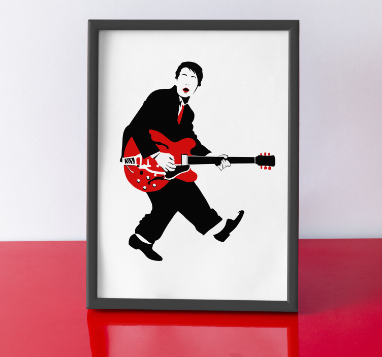 Poster glazba natrag u 1955 - TenStickers