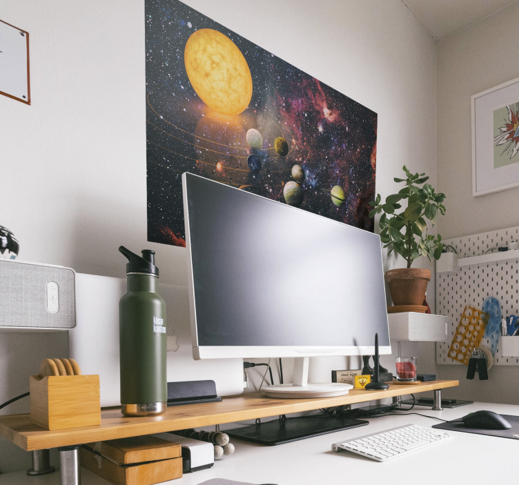 Ispis postera solarnog sustava - TenStickers