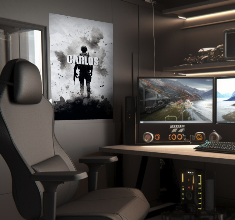 Poster tinejdžerska soba ratnik - TenStickers