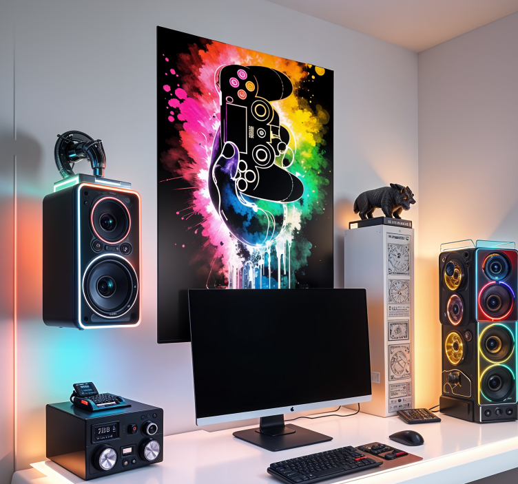 Poster video igre gamer eksplozija - TenStickers