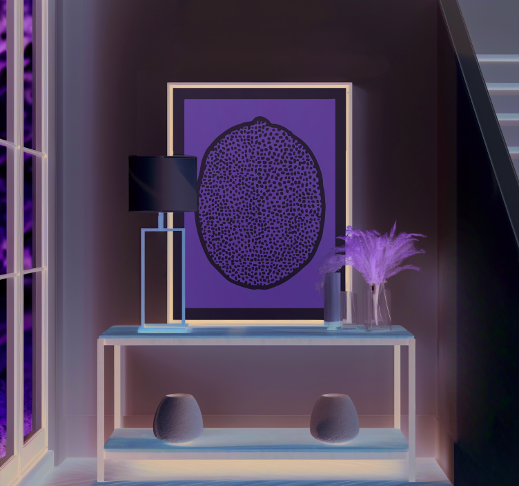 Skandinavski plakat kriške limete - TenStickers