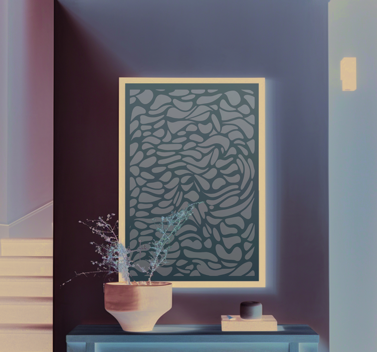 Skandinavski plakat prirodni otisak - TenStickers