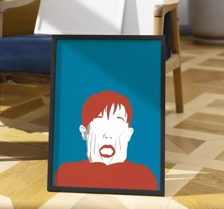 Sav plakat uplašeno dijete - TenStickers