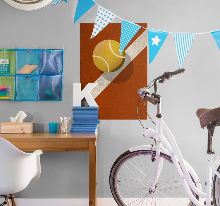 Plakat za dizajn teniske loptice - TenStickers