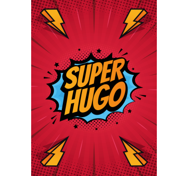 Print postera superheroja - TenStickers