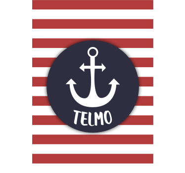 Poster tinejdžer prilagodljivo mornarsko sidro - TenStickers