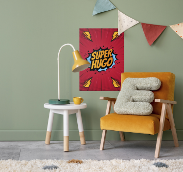 Print postera superheroja - TenStickers