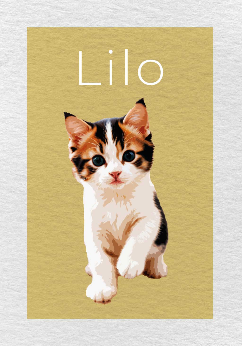 Poster druge životinje personalizirani efekt crtanja - TenStickers