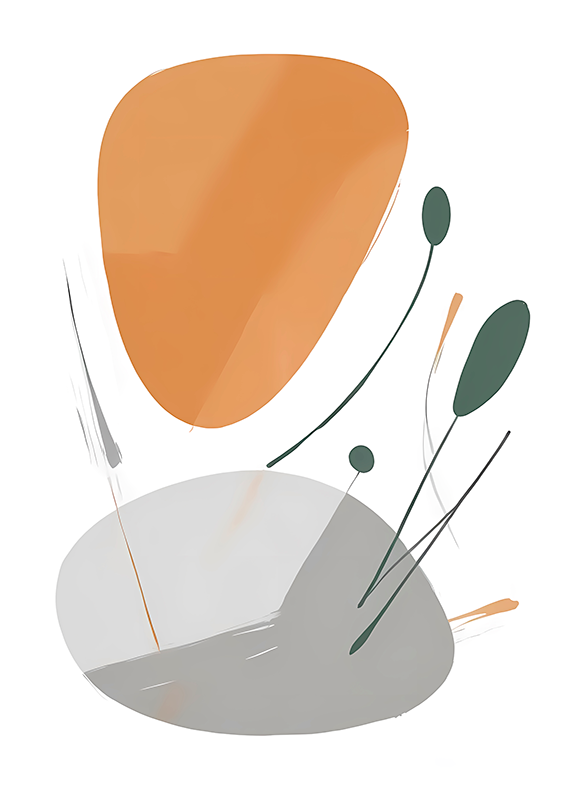 Poster apstraktna umjetnički poremećaj - TenStickers