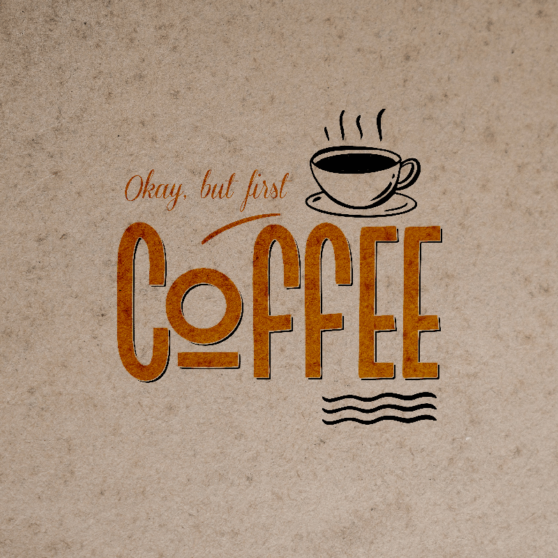 Poster kuhinja s lijepom vintage rečenicom - TenStickers