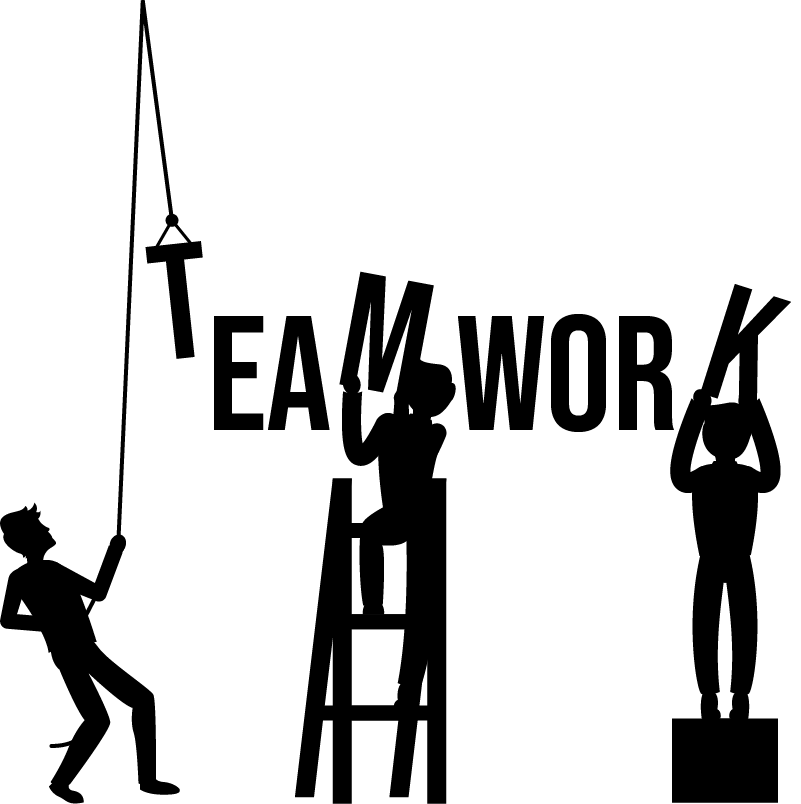 Poster ured za timski rad - TenStickers