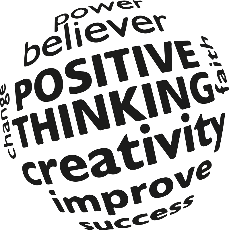 Poster ured za poboljšanje snage uvjerenja - TenStickers