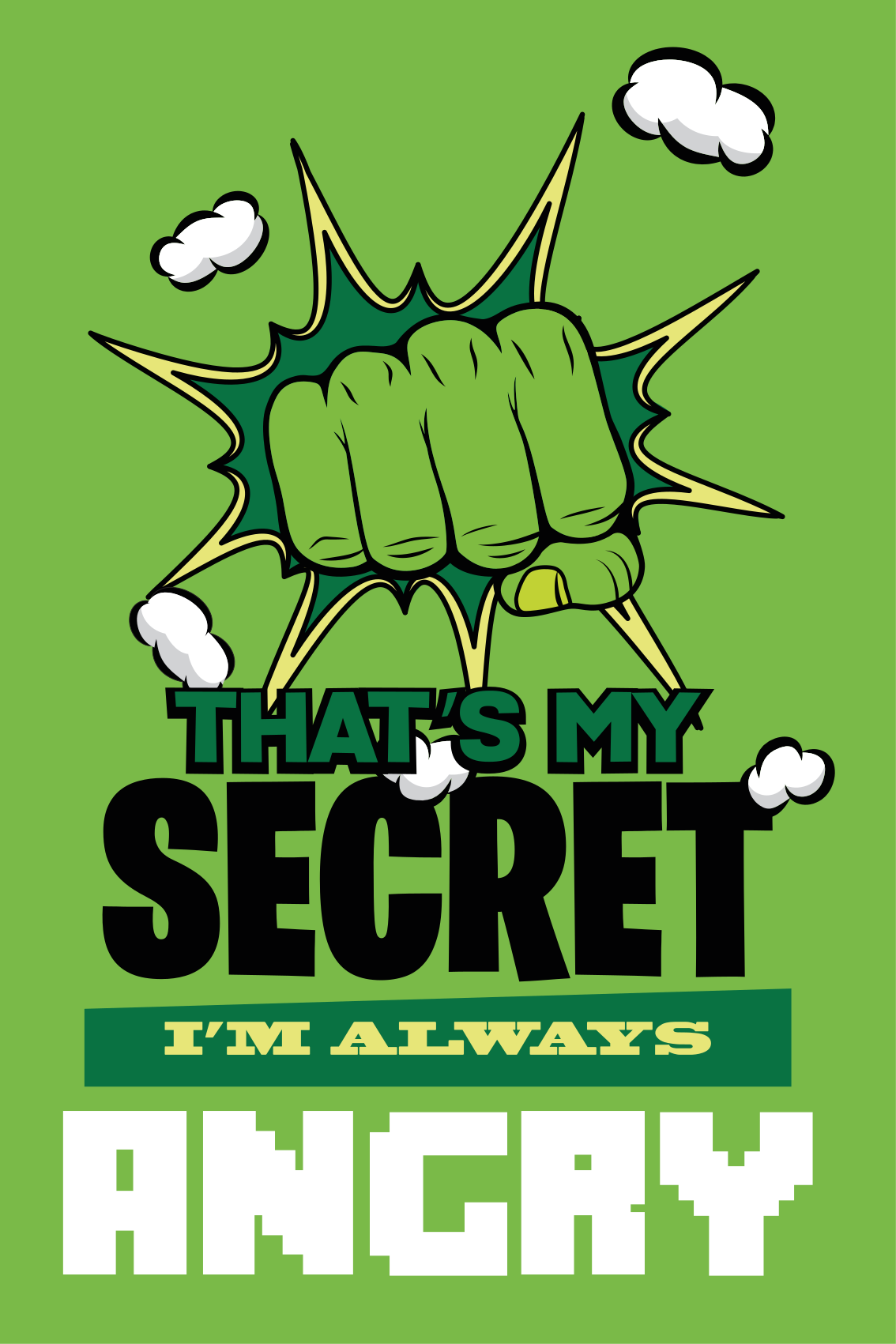 Poster tinejdžerska soba uvijek sam ljut - TenStickers