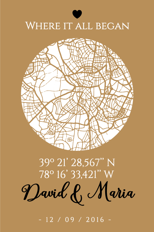 Poster dnevna soba gdje je sve počelo - TenStickers