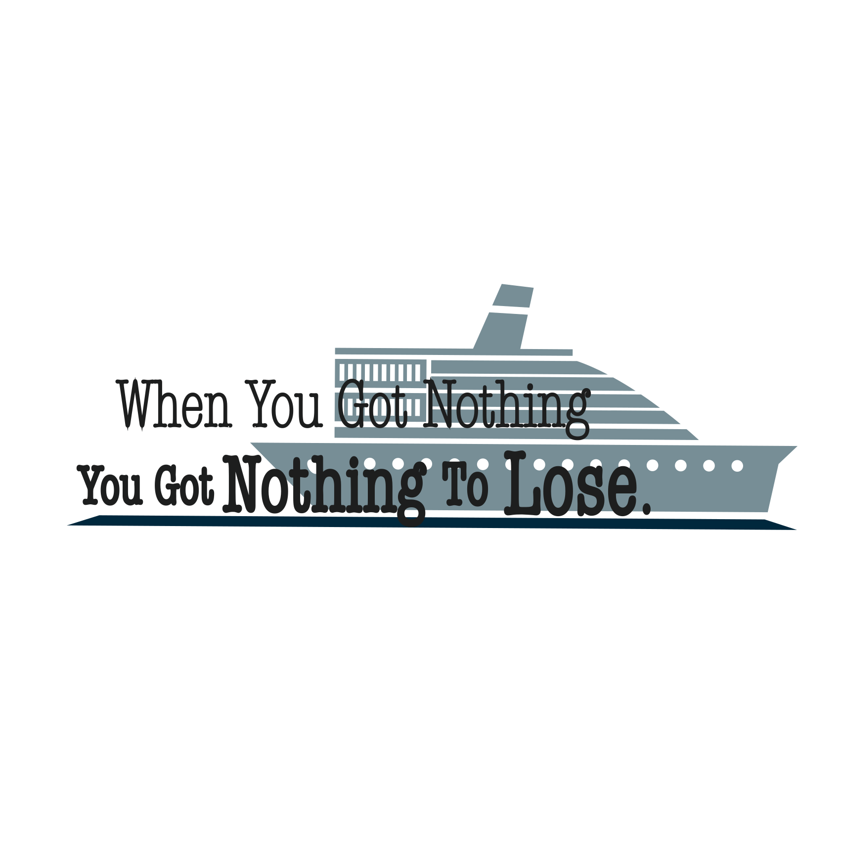 Poster dnevna soba titanic motivacijska citat - TenStickers