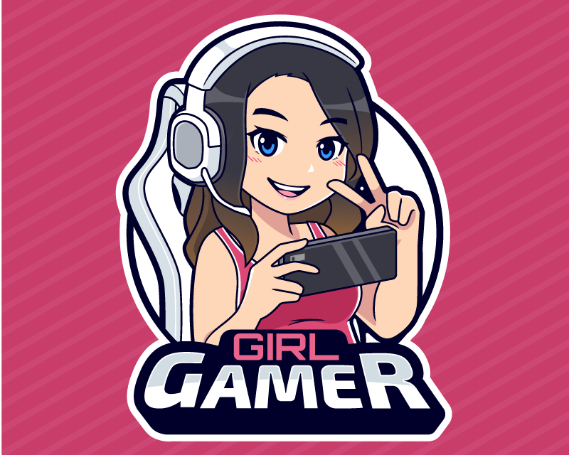Poster video igre za djevojke gamerice - TenStickers